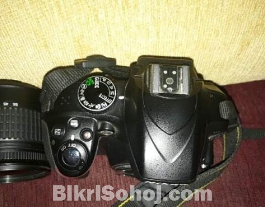 Nikon D3300 original DSLR Camera with 2 lenses